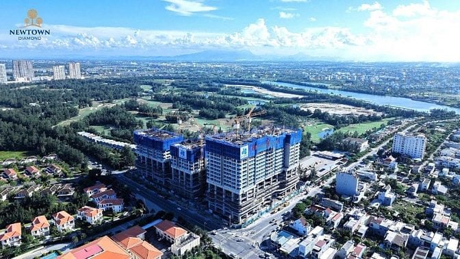 Căn hộ mặt biển 60tr/m2 (full VAT), Sổ hồng lâu dài - New Town Đà Nẵng
