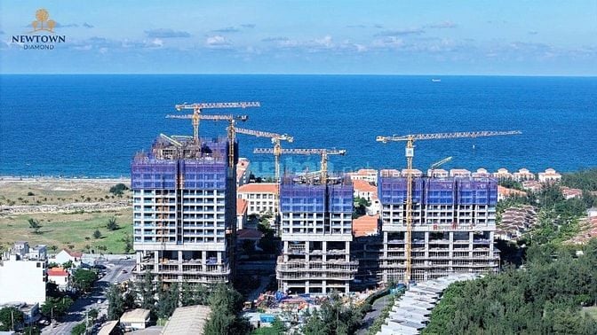 Căn hộ mặt biển 60tr/m2 (full VAT), Sổ hồng lâu dài - New Town Đà Nẵng