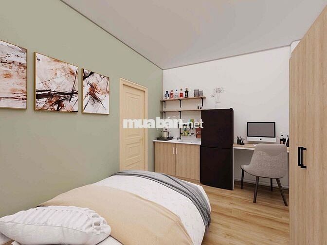 Phòng trọ full nội thất mới xây ngay Điện Biên Phủ - Gần cầu Sài Gòn