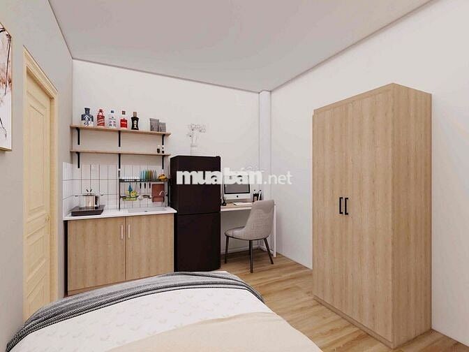 Phòng trọ full nội thất mới xây ngay Điện Biên Phủ - Gần cầu Sài Gòn