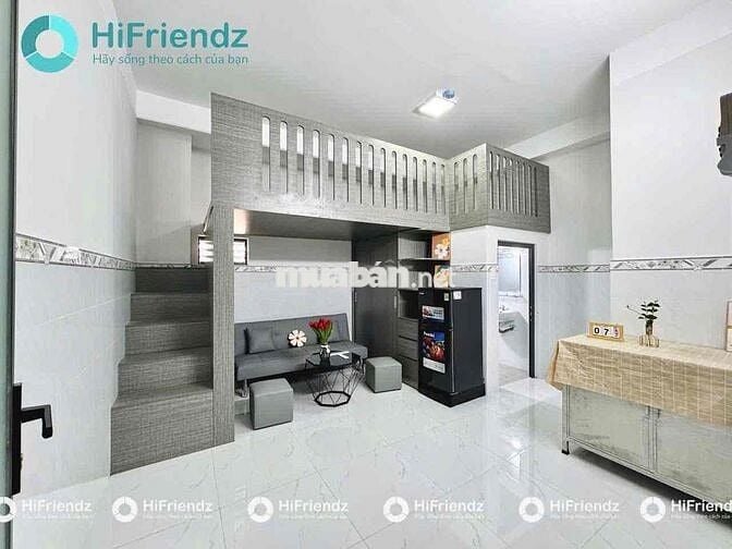CHO THUÊ PHÒNG GÁC MỚI XÂY KẾ BÊN ĐẠI HỌC VĂN HIẾN SẴNNỘI THẤT CƠ BẢN