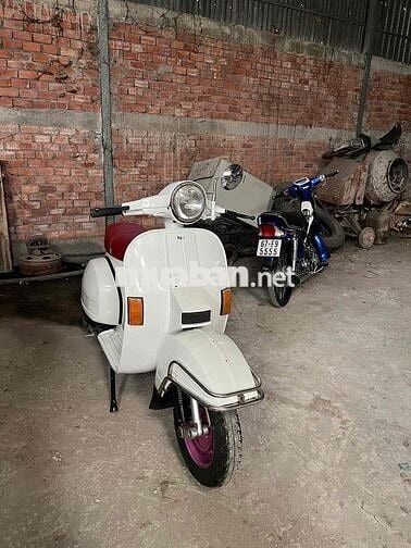 VESPA 2 THÌ SƯỞN LÓC GIẤY SUPER LÊN PX150