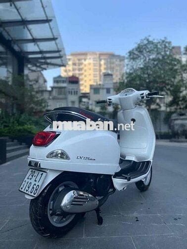 Vespa Lx 124 3vie 2014 màu trắng biển 29L1-31968