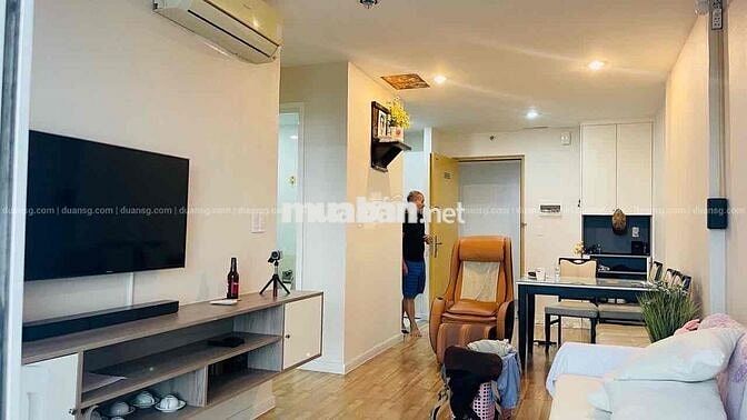 Căn thiết kế 2PN 2WC trang bị đầy đủ nội thất ngân hàng hỗ trợ 80%