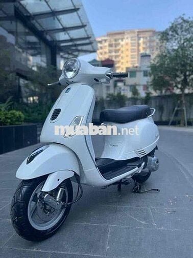 Vespa Lx 124 3vie 2014 màu trắng biển 29L1-31968