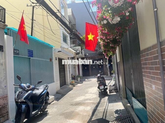 Gần chợ Bà Chiểu! Nhà 2 mặt HXH 5m sát MT Lê Quang Định - 4.8x12m