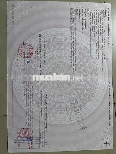 Cần bán cặp đất .Dường nguyễn minh chấn .Sau đại học duy tân