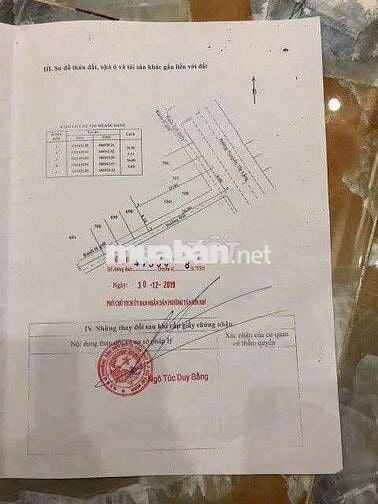 Bán Nhanh Đất MT đường Nguyễn Thị Lắng Củ Chi. Giá 3tỷ350 214m2 SHR LH