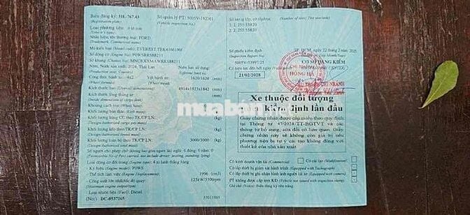 EVREST XE SIÊU MỚI+GIA ĐÌNH NÊN MUA Ạ