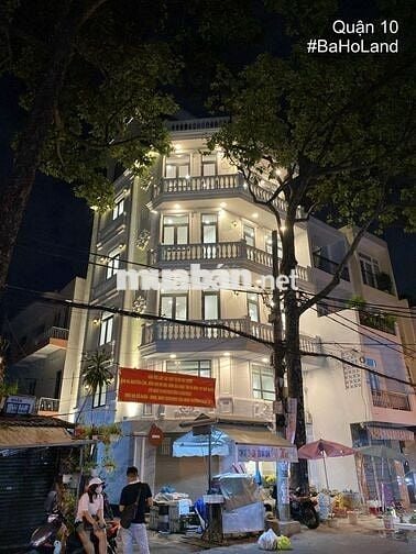 🔥Góc 2MT Quận 10 - 7x12m, Hầm 4 Lầu ST, Giá Hot 60tr/tháng💥