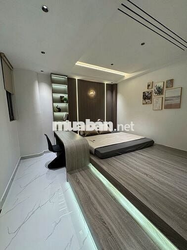 LÊ VĂN THỌ, P9, GV HẺM XE HƠI 6M 5X14, 4 TẦNG (PHÒNG MASTER), 9,6T