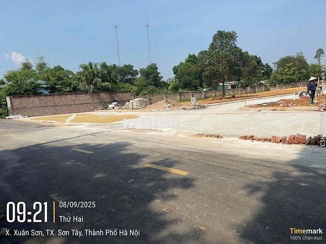 đất sổ đỏ 100m2 gần viện 105 sơn tây hà nội