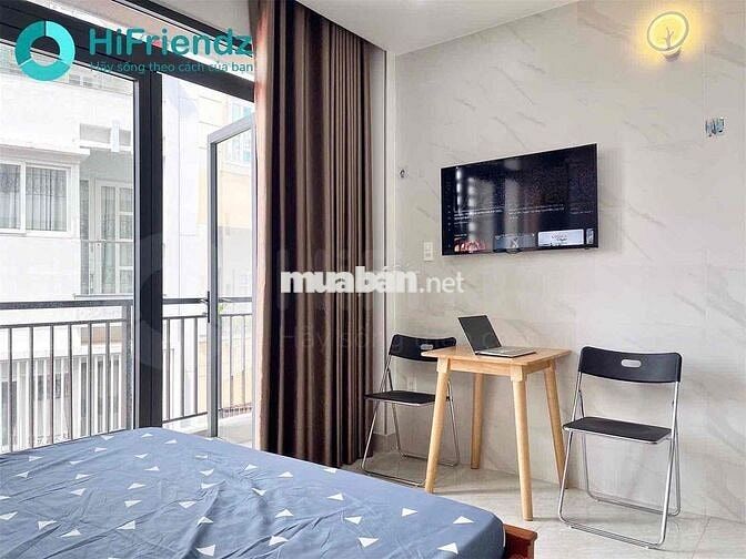 🏡 Căn Hộ Studio Full NT , Ban Công , Máy Giặt R - Ngay Chợ Bà Chiểu ♥️