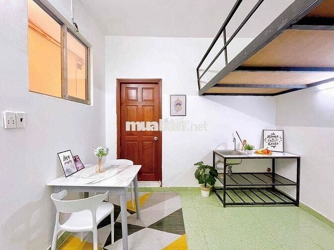 TRỐNG LẠI PHÒNG CÓ GÁC SẴN MÁY LẠNH NGAY MÃ LÒ - LÊ VĂN QUỚI - VHU