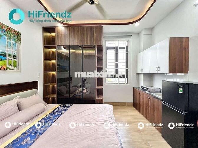 STUDIO BAN CÔNG FULL NỘI THẤT ĐẸP MÊ LY THUẬN TIỆN DI CHUYỂN CÁC QUẬN