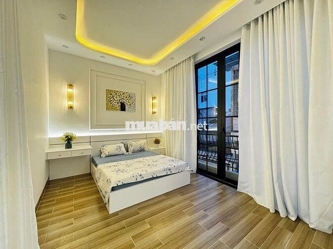 NHỈNH 6 TỶ CÓ NHÀ HẺM XE HƠI- 3 TẦNG MỚI 63M2 NGAY GÒ DẦU
