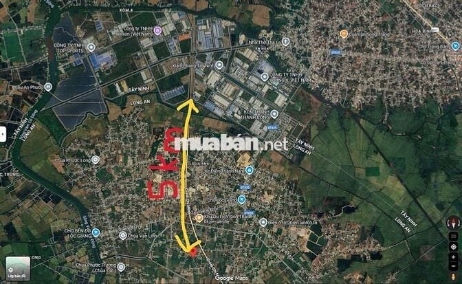 Bán Đất Huyện Đức Hòa Gần KCN Thành Thành Công - 10x30 Đường Ô Tô