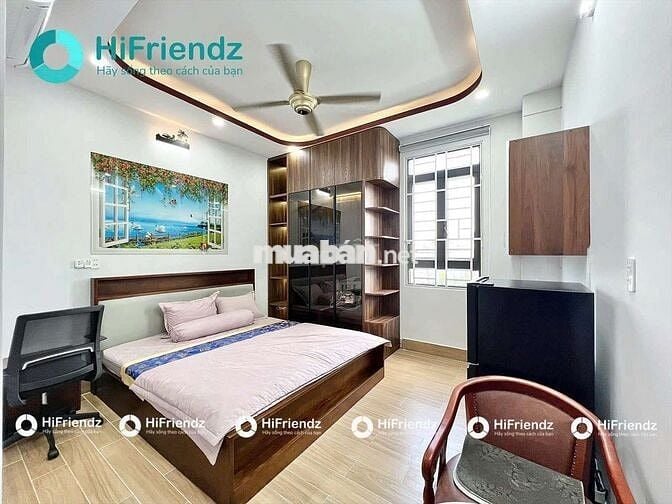 STUDIO BAN CÔNG FULL NỘI THẤT ĐẸP MÊ LY THUẬN TIỆN DI CHUYỂN CÁC QUẬN