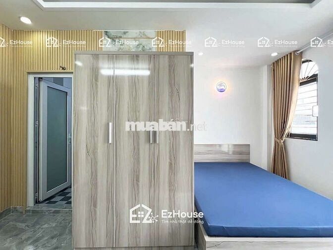 Studio ban công xịn tách bếp - kế chợ & siêu thị