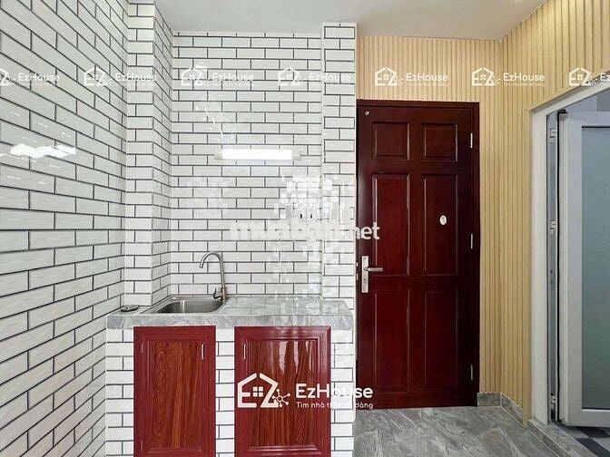 Studio ban công xịn tách bếp - kế chợ & siêu thị
