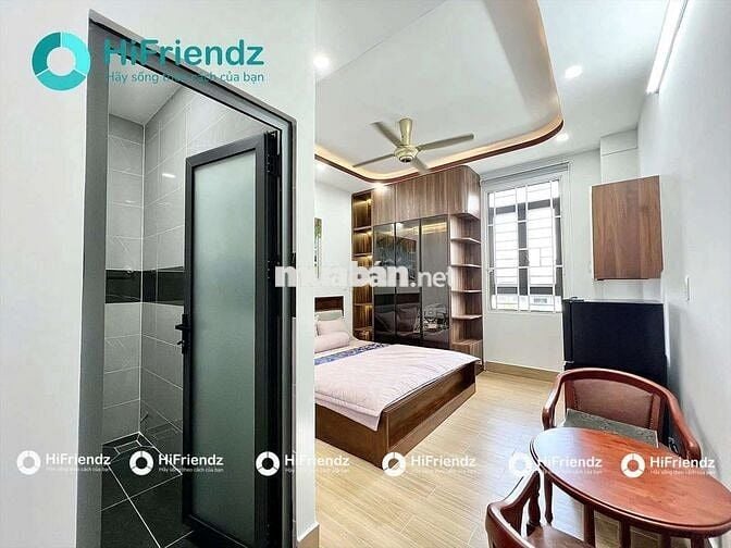 STUDIO BAN CÔNG FULL NỘI THẤT ĐẸP MÊ LY THUẬN TIỆN DI CHUYỂN CÁC QUẬN