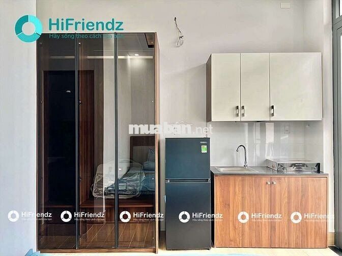 STUDIO BAN CÔNG FULL NỘI THẤT ĐẸP MÊ LY THUẬN TIỆN DI CHUYỂN CÁC QUẬN