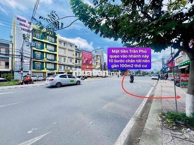NỀN 100M2 THỔ CƯ CÁCH CÔNG VIÊN HÙNG VƯƠNG 100M GIÁ RẺ