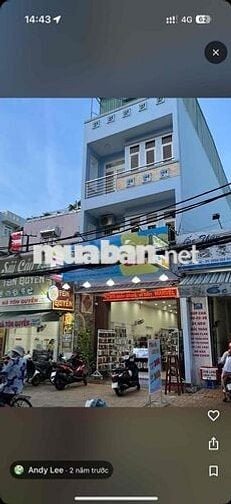 bán nhà MT ngã tư Lê Lai, khu kd sầm uất