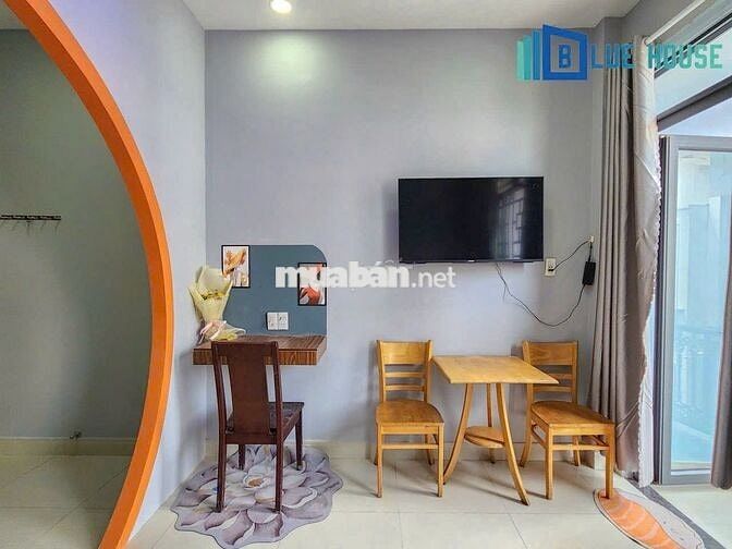 Cho thuê căn hộ dịch vụ Studio Full NT Gần Sân Bay