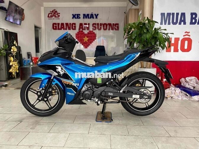 Yamaha Exciter 155 đk 2022 màu xanh đen BSTP