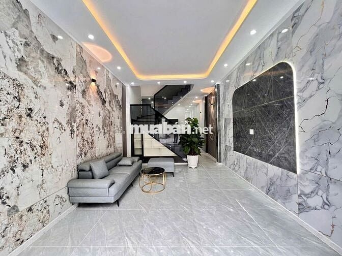 NHÀ 1 TRỆT 1 LẦU 100M2, 3 PHÒNG NGỦ NẰM GẦN CHỢ THẠNH PHÚ