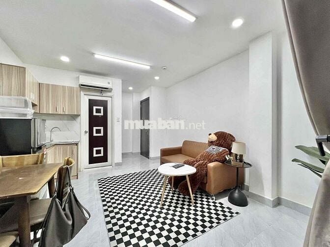 Căn hộ 1 phòng ngủ siêu rộng ngay gần chợ Bà chiểu