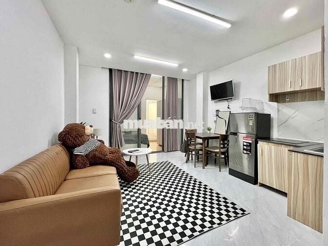 Căn hộ 1 phòng ngủ siêu rộng ngay gần chợ Bà chiểu