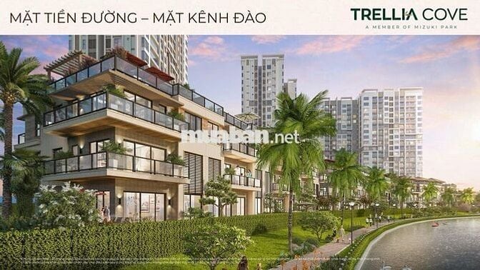 Bán căn nhà phố Góc Trellia Cove phân khu mới tại Mizuki Park