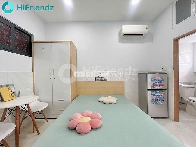 STUDIO FULL NỘI THẤT GẦN CẦU KÊNH TẺ SÁT QUẬN 1 SIÊU ĐẸP