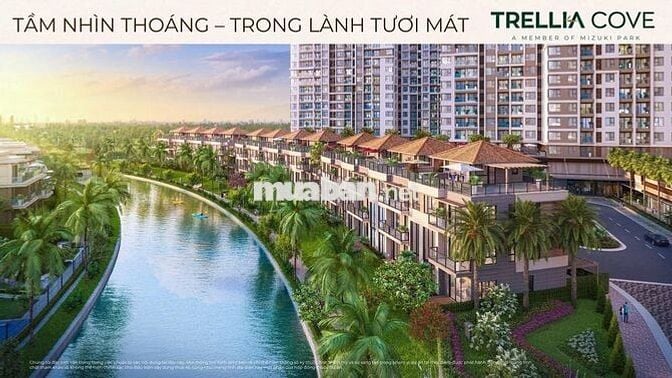 Bán căn nhà phố Góc Trellia Cove phân khu mới tại Mizuki Park