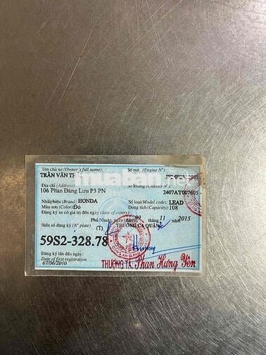 LEAD Fi 9 CHỦ TP HỖ TRỢ GÓP NỢ XẤU OK CÓ ĐỖI XE