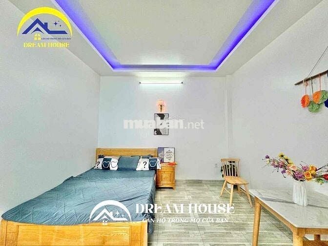 CHDV Cao Cấp Cửa Sổ Thoáng Full Nội Thất Gần Ngã Tư Bốn Xã