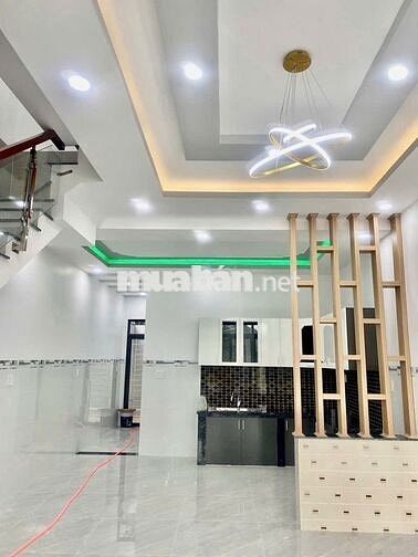 NHÀ XÂY MỚI 1 TRỆT 1 LẦU 5X18 FULL NỘI THẤT - SỔ HỒNG RIÊNG