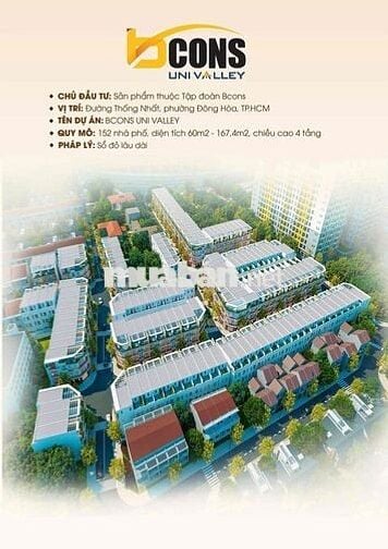 BÁN NHÀ PHỐ KINH DOANH MỌI NGÀNH NGHỀ- UNI VALLEY