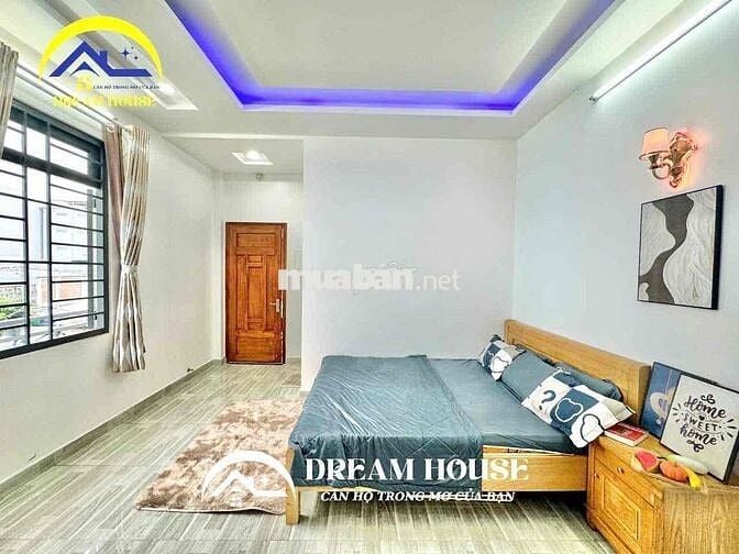 CHDV Cao Cấp Cửa Sổ Thoáng Full Nội Thất Gần Ngã Tư Bốn Xã