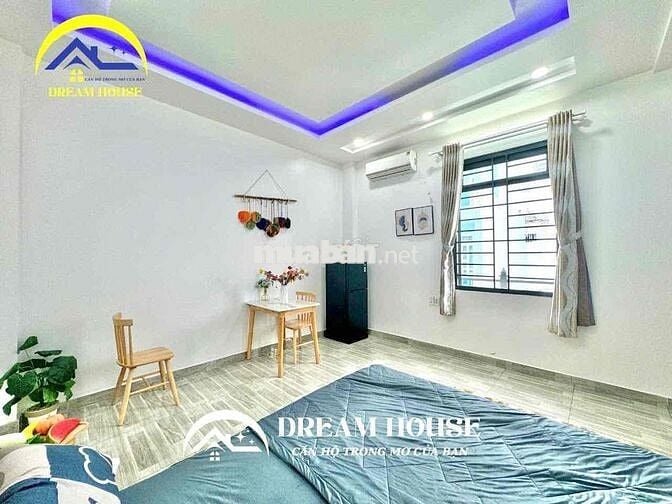 CHDV Cao Cấp Cửa Sổ Thoáng Full Nội Thất Gần Ngã Tư Bốn Xã