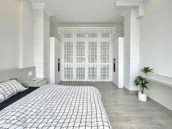 🌸Căn hộ 1PN 1PK Bancol - 45m2 - Tone Trắng - Trống sẵn - Vào ở liền