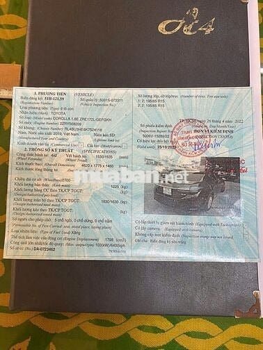 Toyota Corolla Altis 2019 1.8E AT - 28985 km