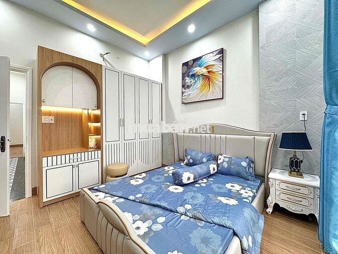 NHÀ ĐẸP KDC CỬU LONG - CÓ PHÒNG NGỦ TRỆT - NỘI THẤT CAO CẤP