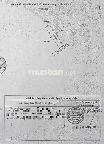 BÁN NHÀ TRỆT LẦU 3P.NGỦ (4,5x23) BÌNH NHÂM
