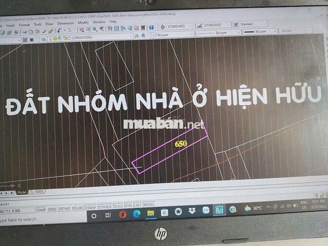 Bán Đất Củ Chi : 5x29 - 100% Thổ Cư - Tân An Hội. Giá 980 triệu