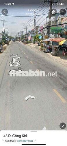 Cho thuê nhà nguyên căn mặt tiền dương công khi 4x20
