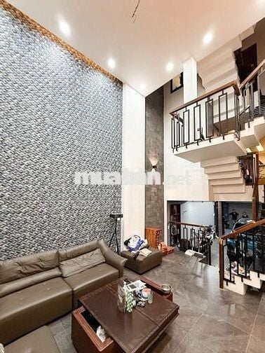 HXH DƯƠNG QUẢNG HÀM P6 GÒ VẤP - 54m2 (4.1 x 13.5) 5 Tầng - GARAGE Ô TÔ