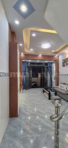 Bán nhà 1trệt, 2 lầu, Hẻm 1225 Phạm Thế Hiển P5, Q8. Ngang 3,8mx 10m